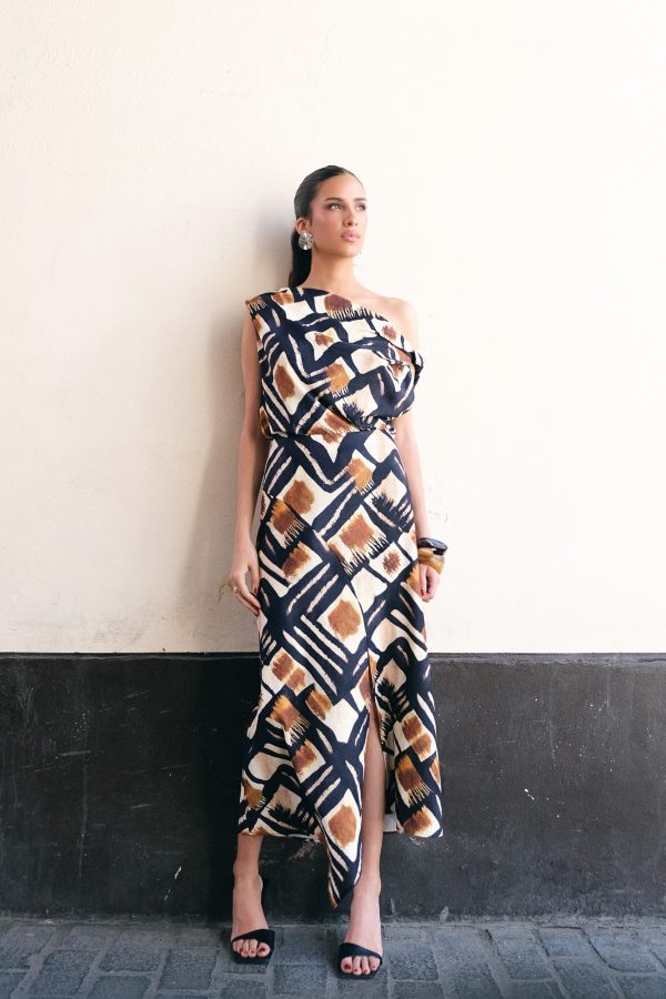 FALDA MIDI ESTAMPADA - Imagen 3