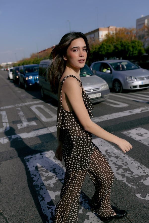 TOP VOLANTE ESTAMPADO - Imagen 2