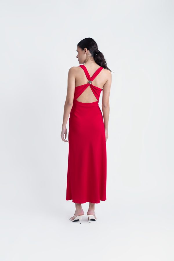 VESTIDO APLIQUE ESPALDA - Imagen 4