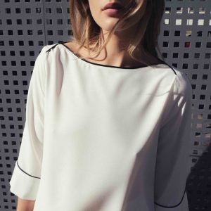 BLUSA VIVOS CONTRASTE