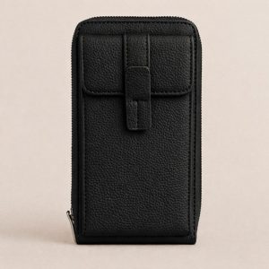Porta Wallet Noir Zip