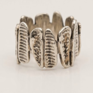 Anillo Textured Steel