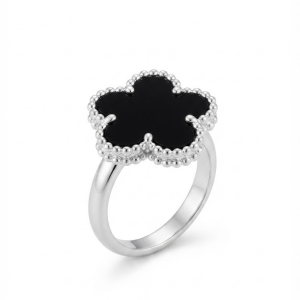 Flor Ébano Silver (Elegante, clásico y con contraste)