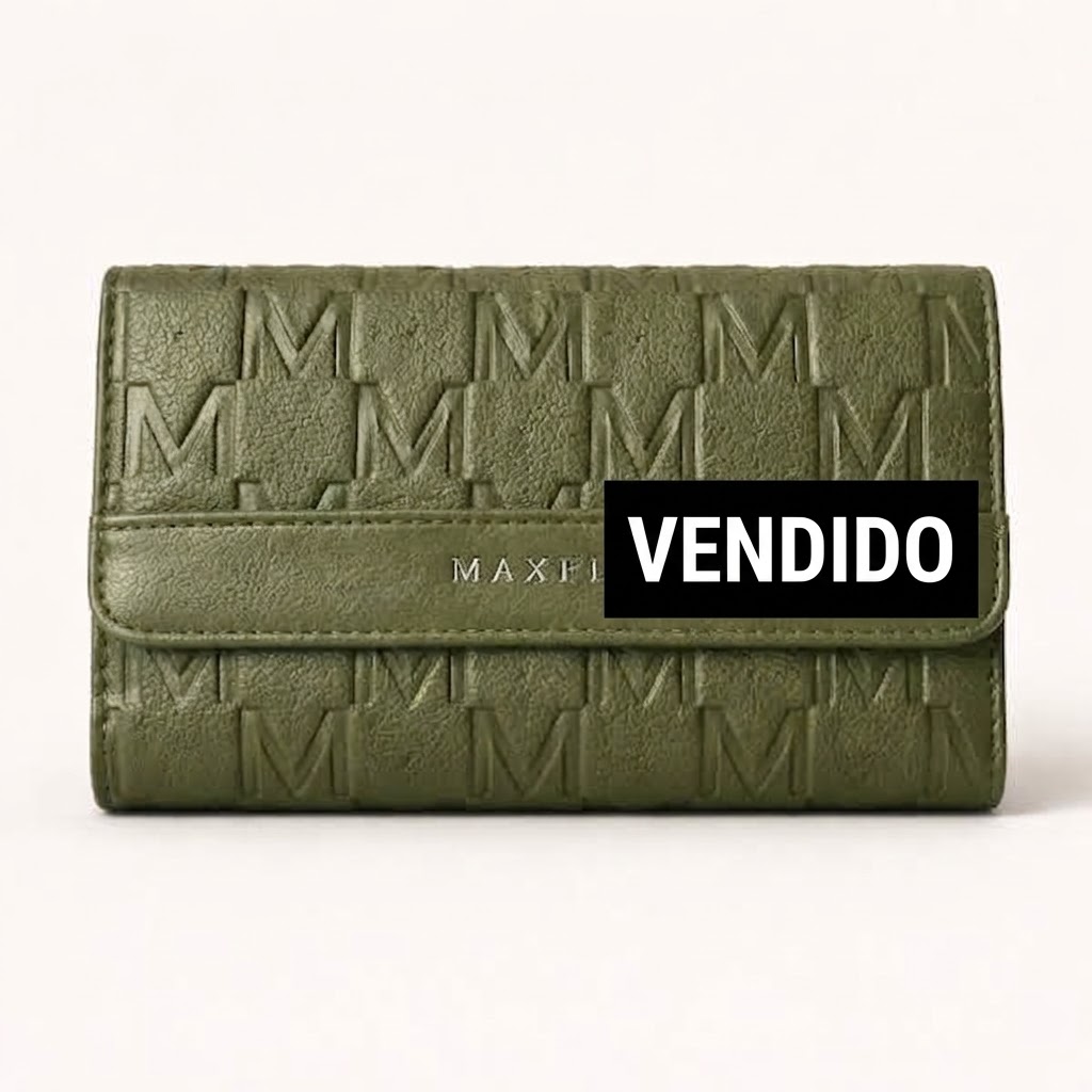 Billetera Verde Oliva Élite MaxFly