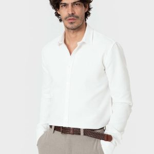 CAMISA VESTIR ESTRUCTURA BLANCA