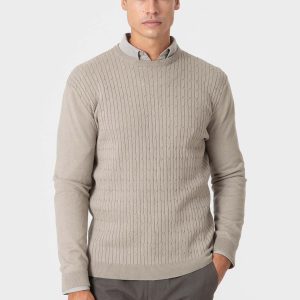 JERSEY NUDOS BEIGE