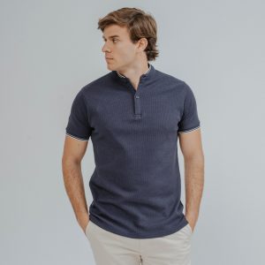 POLO ESTRUCTURA DOBLE CUELLO MAO